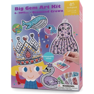 Tookyland diamantová mozaika Princezná