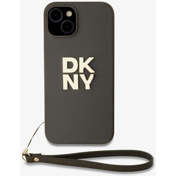 DKNY PU Leather Stack Logo Wrist Strap Back Cover за iPhone 14 Brown DKNY DKNY | Kafyav | ЖЕНИ | UNI