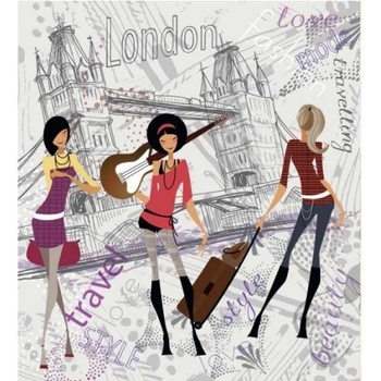 DIMEX ART s. r. o Флизелинов фототапет лондонски стил 225 x 250 см