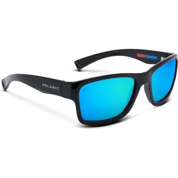 PELAGIC Слънчеви очила PELAGIC BALLYHOO - POLARIZED MINERAL GLASS: Black/ Blue Glass