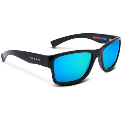 PELAGIC Слънчеви очила PELAGIC BALLYHOO - POLARIZED MINERAL GLASS: Black/ Blue Glass