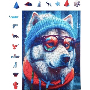 Milliwood Дървен пъзел Milliwood, Cold is cool, 316 части - Аляски маламут (L-AlecAlaskanMalamute-5029)