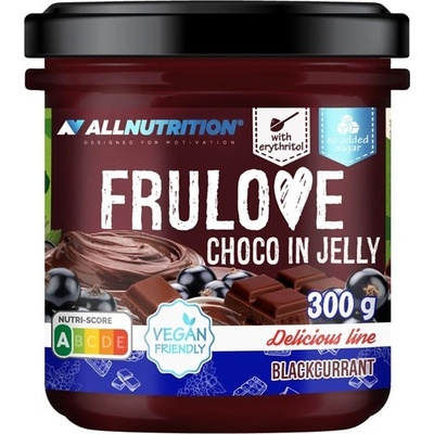 ALLNUTRITION FRULOVE Choco In Jelly Blackcurrant 300g