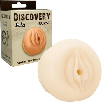 Ръкав за пенис помпи, вагинална форма и реалистичен - Discovery Nurse (6905-01LOLA)