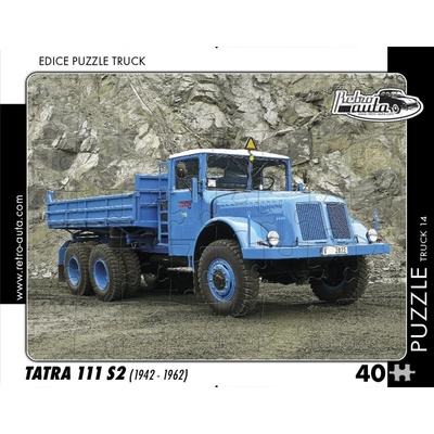 RETRO-AUTA TRUCK č.14 Tatra 111 S2 1942-1962 40 dielov