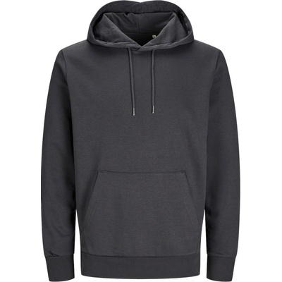 Jack & Jones mikina s kapucí Classic Hood unisex COT423902anv00 asphalt gre