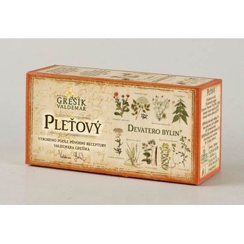 Grešík Pleťový čaj Devatero bylin 20 x 1.2 g