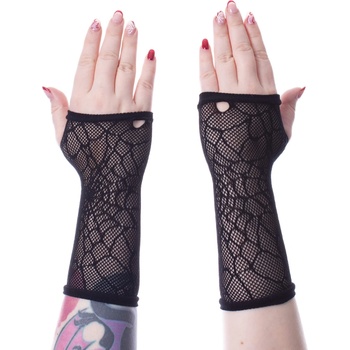 Poizen industries ръкавел poizen industries - long web - black - ag-lwmg-b