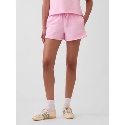 GAP kraťasy s logom French Terry ružová