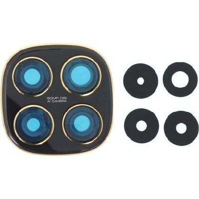 Xiaomi Poco X7 - Sklíčko Zadní Kamery s Rámom (Black), Black
