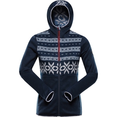 Alpine Pro Дамски топъл суитшърт с качулка ALPINE PRO NORESA moonlit ocean вариант pa ALPINE PRO | Sin | ЖЕНИ | XS