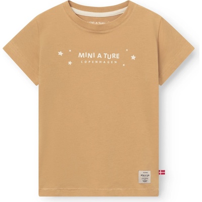 Mini A Ture Детска тениска Mini A Ture Kid's Matcharley T-Shirt - Taffy Yellow - размер 134 (704-5763-0215)