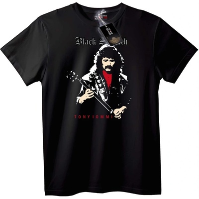 NOONEBRAND Тениска Black Sabbath Тони Иоми - M, Black