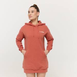 GymBeam Дамски суичър Limitless Longline Cinnamon S