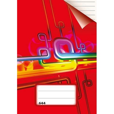 Reas Pack Školní sešit 644 A6 linkovaný