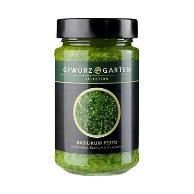 Gewürzgarten bazalkové pesto s piniovými oříšky Grana Padano 225 ml