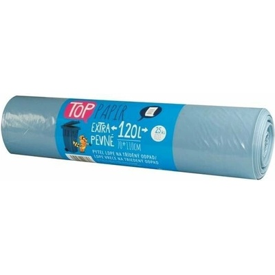 VIPOR LDPE TOP na papier, 120 l, 25 ks, modré