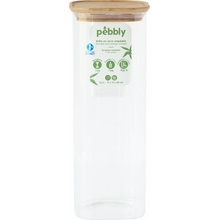 Pebbly PKV-007 Skleněná dóza, 2,2 l