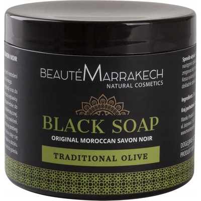 Beaute Marrakech prírodné mydlo z čiernych olív Savon Noir 200 g