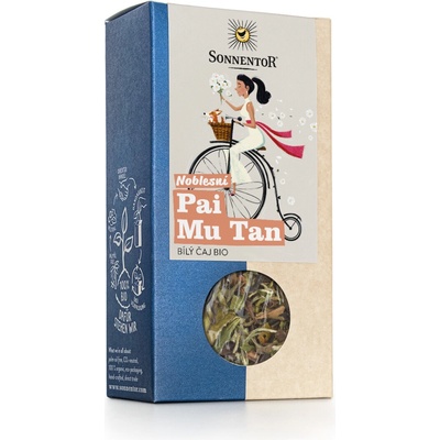 Sonnentor čaj Bio Biely-pai mu tan zelený syp.40 g