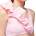SUNDEK Bralette with ruffles bikini top - Pink (Hibiscus)