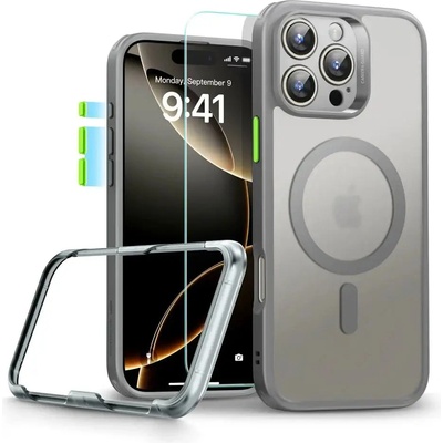 ESR Калъф ESR Classic Pro Set Halolock MagSafe за iPhone 16 Pro Max - сив (4894240230091)