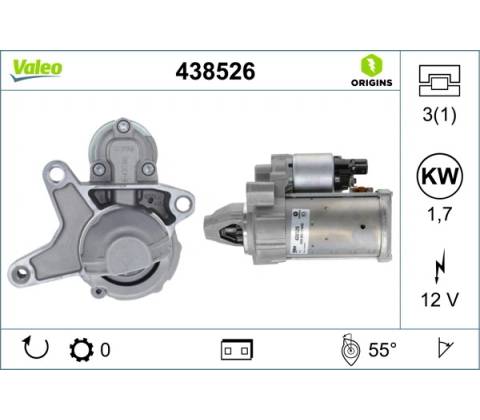 Startér VALEO 438526