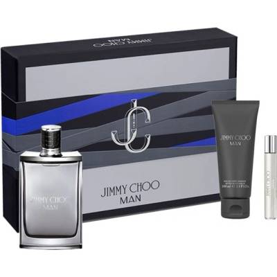 Jimmy Choo Man Комплект (EDT 100ml + EDT 7.5ml +SG 100ml) за Мъже