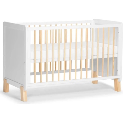 KinderKraft Детско бяло креватче Kinderkraft NICO