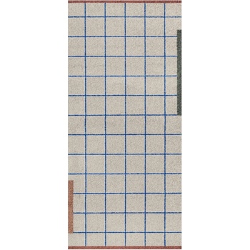 Mette Ditmer Пътека подходяща за пране в цвят слонова кост 70x150 cm Network - Mette Ditmer Denmark (NETMAL15)