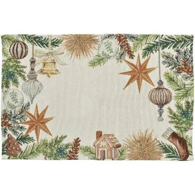 Sander Gobel. prestieranie Xmas Decor 32x48 cm