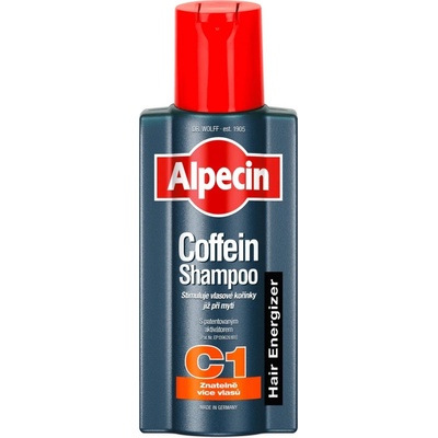 Alpecin Energizer Coffein Shampoo C1 375 ml – Zbozi.Blesk.cz