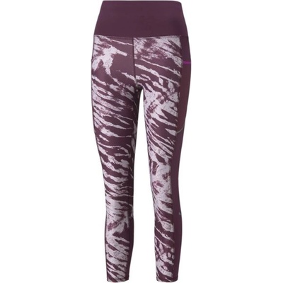 PUMA Kлинове Puma 5K Graphic High Waist 7/8 Leggins - Многоцветен