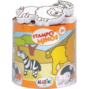 Aladine dětské razítka StampoMinos Safari