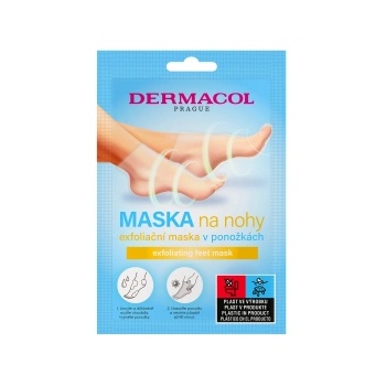 Dermacol - pleťová a tělová kosmetika Ексфолираща маска за крака Dermacol