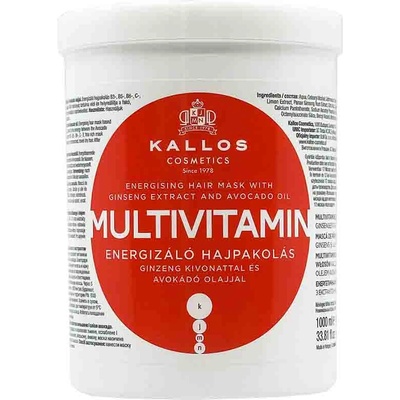 Kallos KJMN Multivitamin Energising Hair Mask 1000 ml