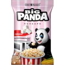 Big Panda popcorn do mikrovlnky Sladký 100 g