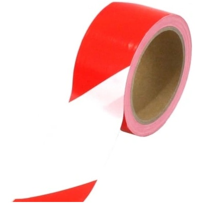 Magus Сигнална лента 100м червено-бяла (161-)