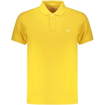 Timberland Мъжка поло тениска с къси ръкави timberland, Размер l, Цвят Жълто (tb0a6vdp_gi714)