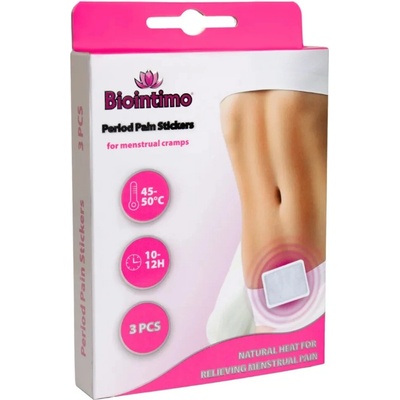 BioIntimo hřejivé náplasti na menstruační bolesti 3 ks