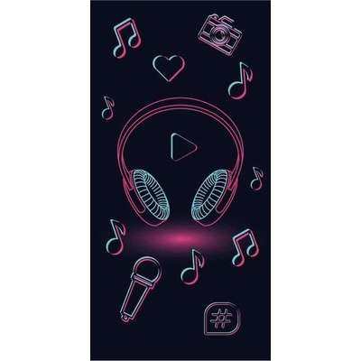 DETEXPOL Osuška Music 70x140 cm