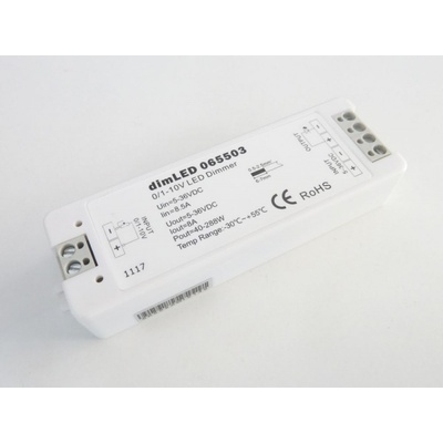 dimLED stmívač 0/1-10V 8A - dimLED stmívač 0/1-10V 8A