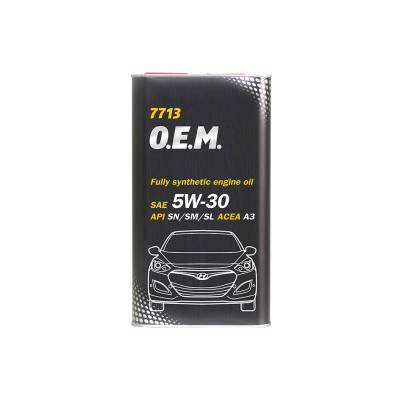MANNOL 5W30 - 4L - 7713 O.E.M. for Korean cars ILSAC GF-5/GF-4/GF-3 - MN7713-4BME