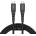 Tech-Protect ub11t ultraboost type-c cable pd 240w / qc3.0 200cm black (5906302353132)