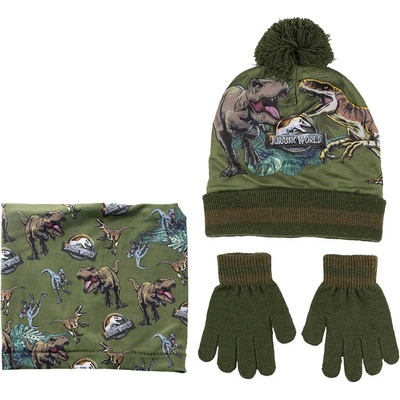 Cerda souprava čepice , nákrčník, rukavice Dinosauři Jurský svět 3ks – Zboží Dáma Cerda souprava čepice , nákrčník, rukavice Dinosauři Jurský svět 3ks – Zboží Dáma