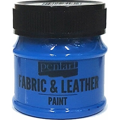 Farba na kožu a textil PENTART 50 ml modrá