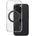 Panzer iPhone 16 Pro PANZERGLASS CARE KICKSTAND CASE силиконов протектор за телефон, удароустойчив, стойка, BLACK 1322 (1322)