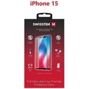 Swissten 3D Full Glue pre Apple iPhone 15 čierne 54501840