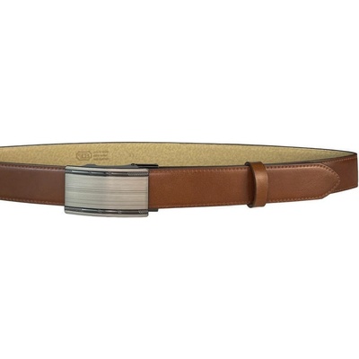 Belts 35-020-A15-48 pánský kožený pásek hnědý