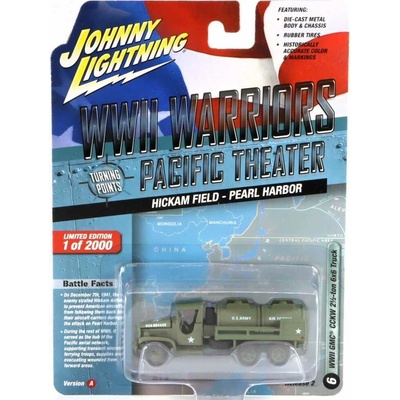 Johnny Lightning GMC CCKW 2 1:2-Ton 6x6 Truck Pacific Theater 1:64